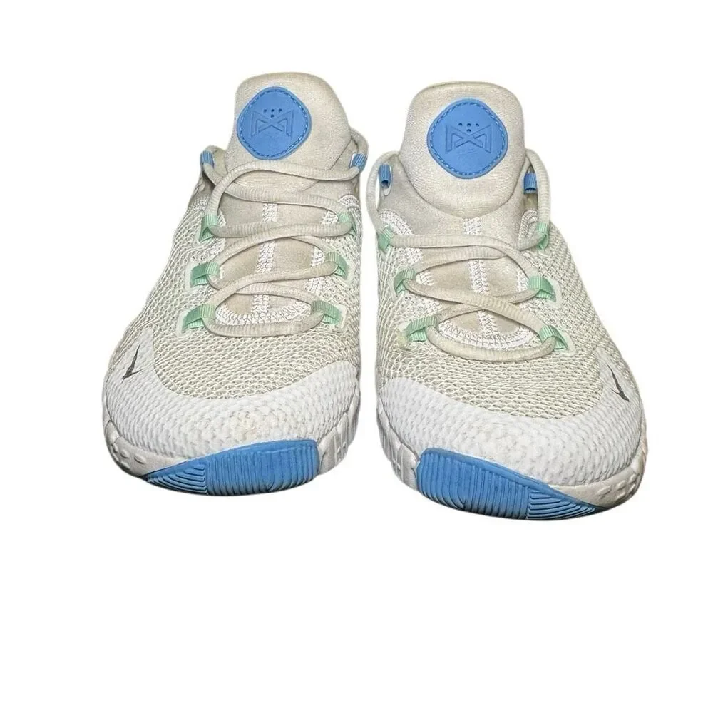 Nike Free Metcon 5 Womens Training Shoes White Blue Mint CZ0596-100 Size 10.5